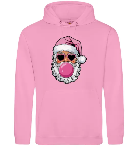 Чоловіча толстовка (худі) Glam Santa Рожевий фото