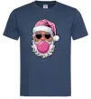 Мужская футболка Glam Santa Темно-синий фото