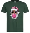 Мужская футболка Glam Santa Темно-зеленый фото