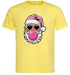 Мужская футболка Glam Santa Лимонный фото