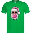 Мужская футболка Glam Santa Зеленый фото