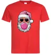 Мужская футболка Glam Santa Красный фото