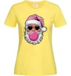 Женская футболка Glam Santa Лимонный фото