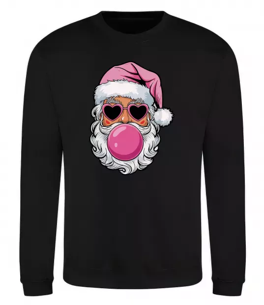 Свитшот Glam Santa Черный фото