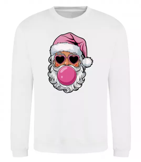 Свитшот Glam Santa Белый фото