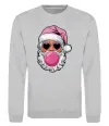 Свитшот Glam Santa Серый меланж фото