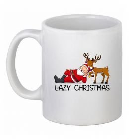 Чашка керамическая Lazy Christmas Чашка керамическая Lazy Christmas
