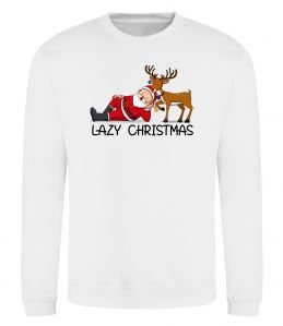 Свитшот Lazy Christmas