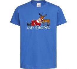 Дитяча футболка Lazy Christmas