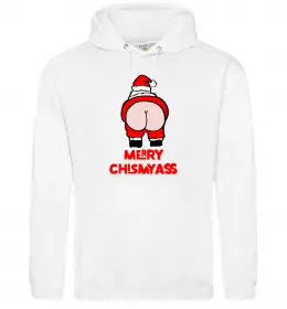 Чоловіча толстовка (худі) Merry Chismyass Білий фото