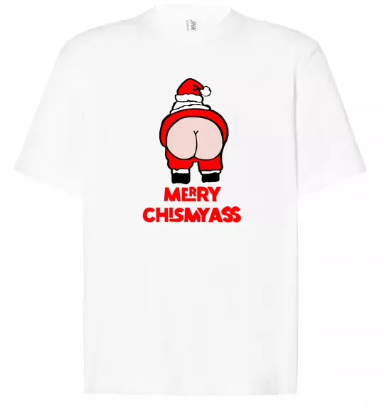 Футболка Оверсайз Merry Chismyass Белый фото