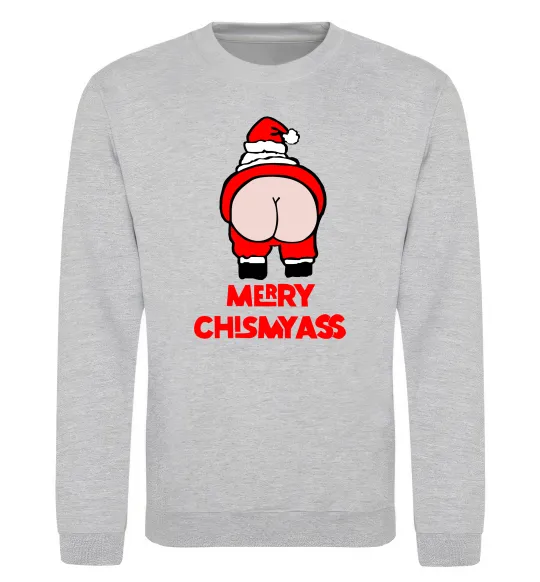 Свитшот Merry Chismyass Серый меланж фото