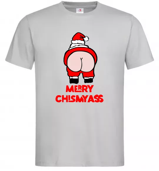 Мужская футболка Merry Chismyass Серый фото