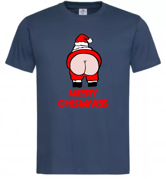 Мужская футболка Merry Chismyass Темно-синий фото