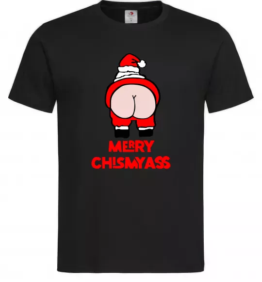 Мужская футболка Merry Chismyass Черный фото