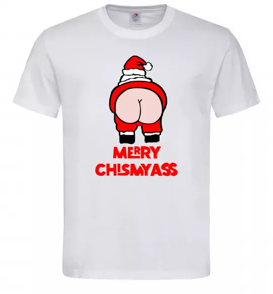 Мужская футболка Merry Chismyass Белый фото