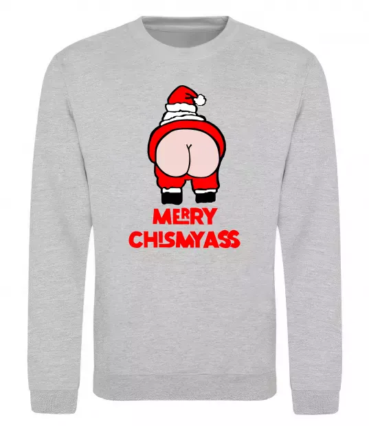 Свитшот Merry Chismyass Серый меланж фото