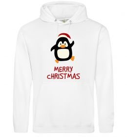 Мужская толстовка (худи) Merry Christmas Пінгвін Мужская толстовка (худи) Merry Christmas Пінгвін