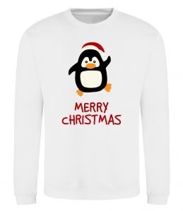 Свитшот Merry Christmas Пінгвін