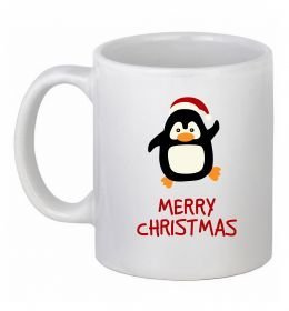Чашка керамічна Merry Christmas Пінгвін