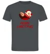 Мужская футболка Merry Christmas Пташка Графит Мужская футболка Merry Christmas Пташка Графит фото