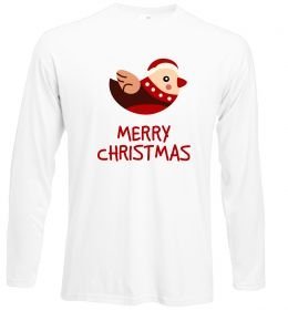 Лонгслив Merry Christmas Пташка
