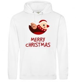 Чоловіча толстовка (худі) Merry Christmas Пташка