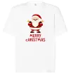 Футболка Оверсайз Merry Christmas Санта Білий Футболка Оверсайз Merry Christmas Санта Білий фото