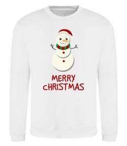 Світшот Merry Christmas Сніговик