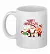 Чашка керамічна Merry Christmas Колекція Білий Чашка керамічна Merry Christmas Колекція Білий фото