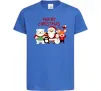 Детская футболка Merry Christmas Колекція Ярко-синий фото