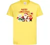 Детская футболка Merry Christmas Колекція Лимонный фото