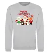 Свитшот Merry Christmas Колекція Серый меланж фото