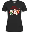 Женская футболка Merry Christmas Колекція Черный Женская футболка Merry Christmas Колекція Черный фото