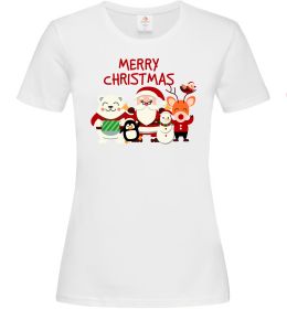 Женская футболка Merry Christmas Колекція Женская футболка Merry Christmas Колекція