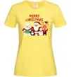 Женская футболка Merry Christmas Колекція Лимонный Женская футболка Merry Christmas Колекція Лимонный фото