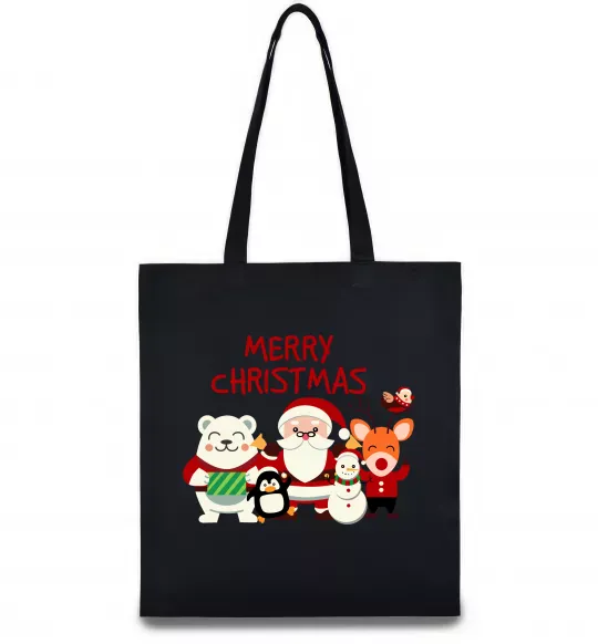 Эко-сумка Merry Christmas Колекція Черный фото