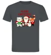 Мужская футболка Merry Christmas Колекція Графит фото