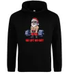 Женская толстовка (худи) No lift, no gift Черный фото