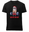 Чоловіча преміум футболка No lift, no gift Чорний Чоловіча преміум футболка No lift, no gift Чорний фото