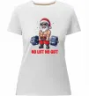 Жіноча преміум футболка No lift, no gift Білий Жіноча преміум футболка No lift, no gift Білий фото