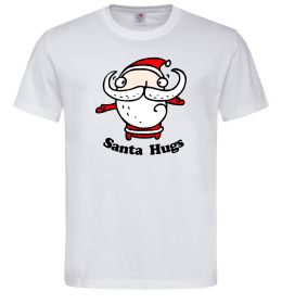 Чоловіча футболка Santa hugs Чоловіча футболка Santa hugs