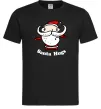 Чоловіча футболка Santa hugs Чорний Чоловіча футболка Santa hugs Чорний фото