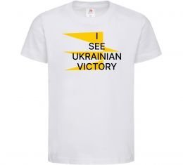 Детская футболка I see Ukrainian victory Детская футболка I see Ukrainian victory