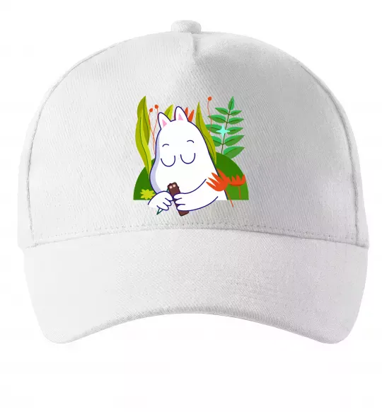 Кепка Мумі-троль Белый фото