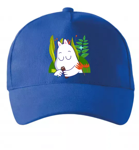 Кепка Мумі-троль Ярко-синий фото