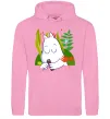 Женская толстовка (худи) Мумі-троль Розовый фото