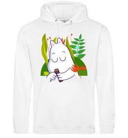 Женская толстовка (худи) Мумі-троль