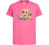 Детская футболка Поні Флаттершай Ярко-розовый фото