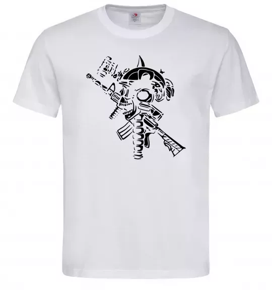 Мужская футболка Military Белый фото